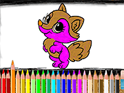 play Fox Coloring Book