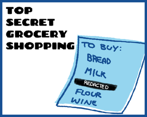 play Top Secret Grocery Shopping