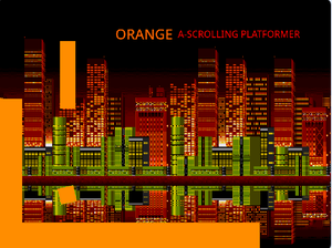 play Orange A- Scrolling Platformer