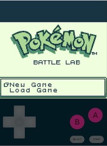 play Pokemon Battle Lab (Gb Studio Battle System)