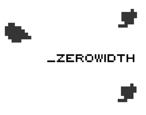 play Zerowidth