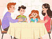 play Happy Family Puzzle