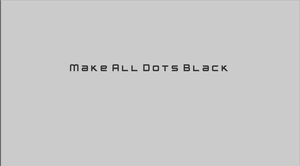 play Makealldotsblack
