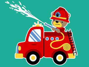 play Animal Firetrucks Match 3