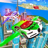 play Flying Police Car Simulator