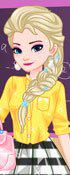 Elsa College Dress Up