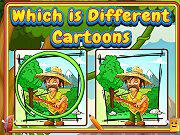 play Which Is Different Cartoon