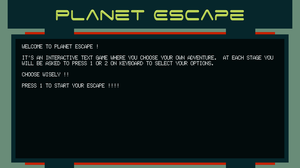 play Planet Escape