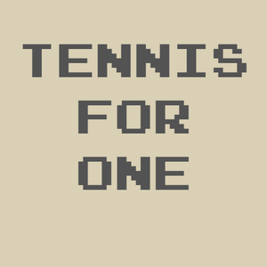 play Tennis For One