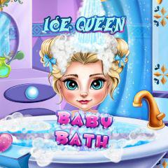 play Ice Queen Baby Bath