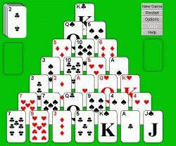 play Pyramid Solitaire