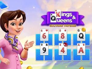 play Kings And Queens Solitaire Tripeaks