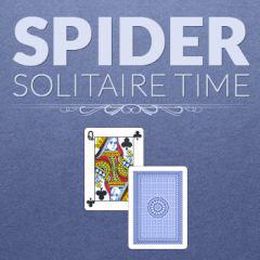 play Spider Solitaire Time