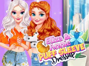 Eliza & Annie Puff Sleeve Dress Up