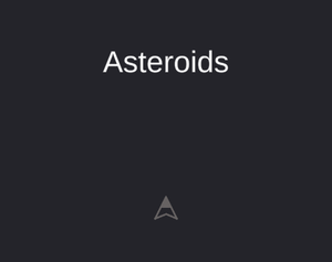 play Asteroids