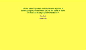 play Escape The Romans!