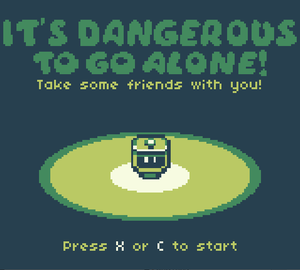 play It'S Dangerous To Go Alone!