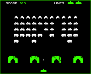 play Space Invaders