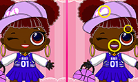 Popsy Princess: Spot The Difference