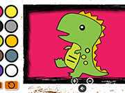 play Easy Kids Coloring Dinosaur
