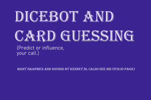 play Dicebot And Card Guessing