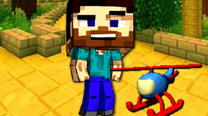 play Minecraft Helicopter Adventure