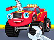 play Monster Truck Repairing