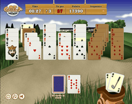 Golf Solitaire Html5