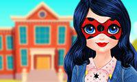 play Dotted Girl: Back To School