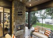 play Rustic Contemporary Lake House