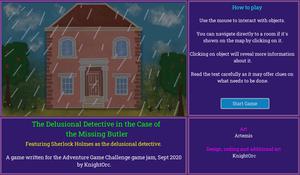 play The Case Of The Missing Butler