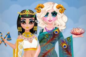 play Princesses Dazzling Goddesses - Free Game At Playpink.Com