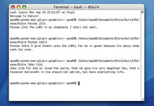 play Cli Bible Reader