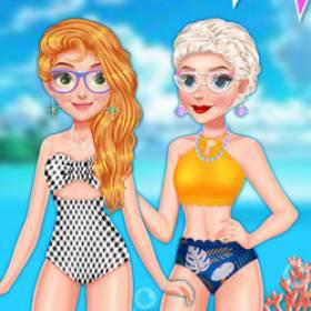 Princesses Summer #Vacay Party - Free Game At Playpink.Com