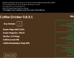 play Coffee Drinker