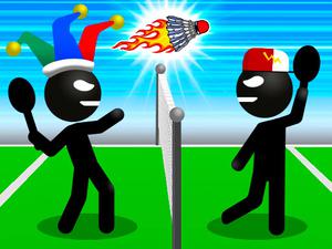 play Stickman Sports Badminton