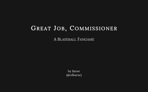 Great Job Commissioner