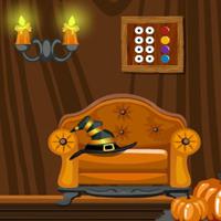 play G4E Halloween Wooden Room Escape