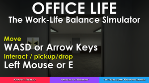 play Office Life, The Work-Life Balance Simulator - Ld47