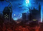 play Frightening Halloween Village Escape