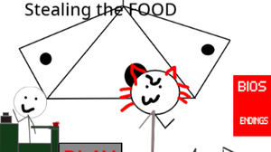play Kittystickman - Stealing The Food