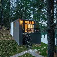 play Fun Small Modern Cabin House