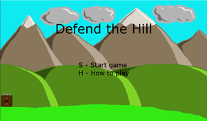 play Defend The Hill