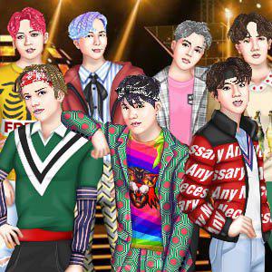 play Bts Dress Up Game ~ K-Pop Backstage