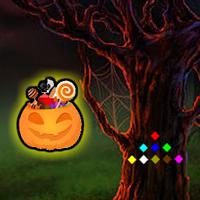 Halloween Candy Forest Escape