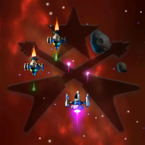 play Rockin Space T Defender