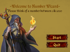 play Number Wizard-Ui