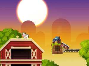 play Petit Tracteur Bleu