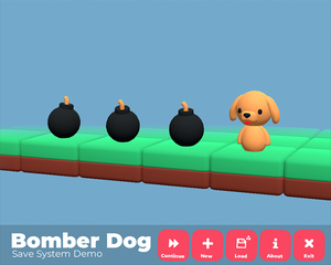 Bomber Dog - Component Save System Example