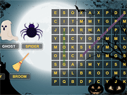 play Halloween Word Search